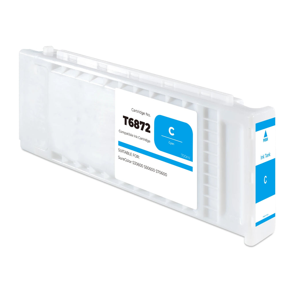 T6871 T6872 T6873 T6874 Compatible Ink Cartridge with Weak Solvent Ink with Chip for Epson S30600 S50600 S70600 Printer Ink
