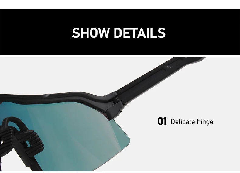 New Photochromic Sunglasses Outdoor Sports Bike Cycling Glasses Man MTB Hiking Glasses Women Driving Bicycle UV400 Goggles