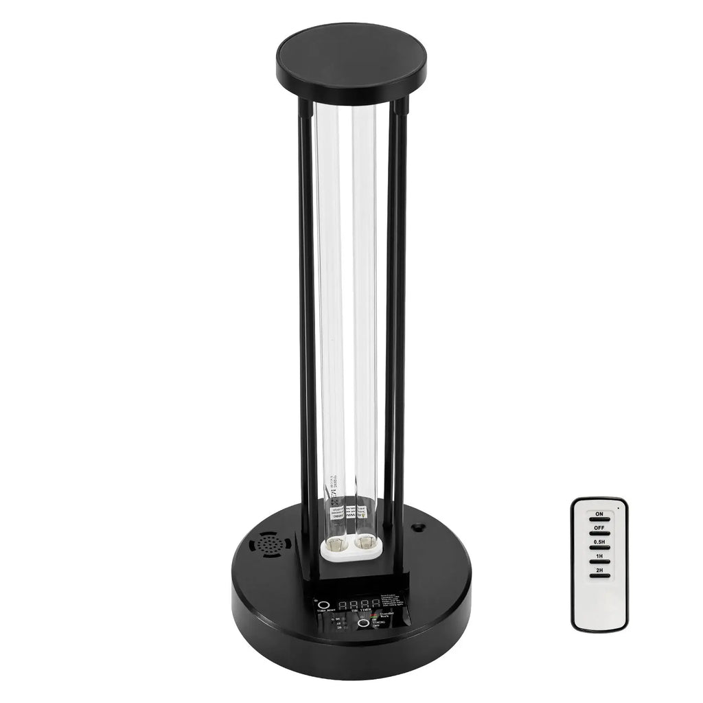 36W Ultraviolet Lamp with Ozone Purifier UV Light 3 Gear Timer Remote Control 30/60/120 Minutes Room Sterilization Appliances