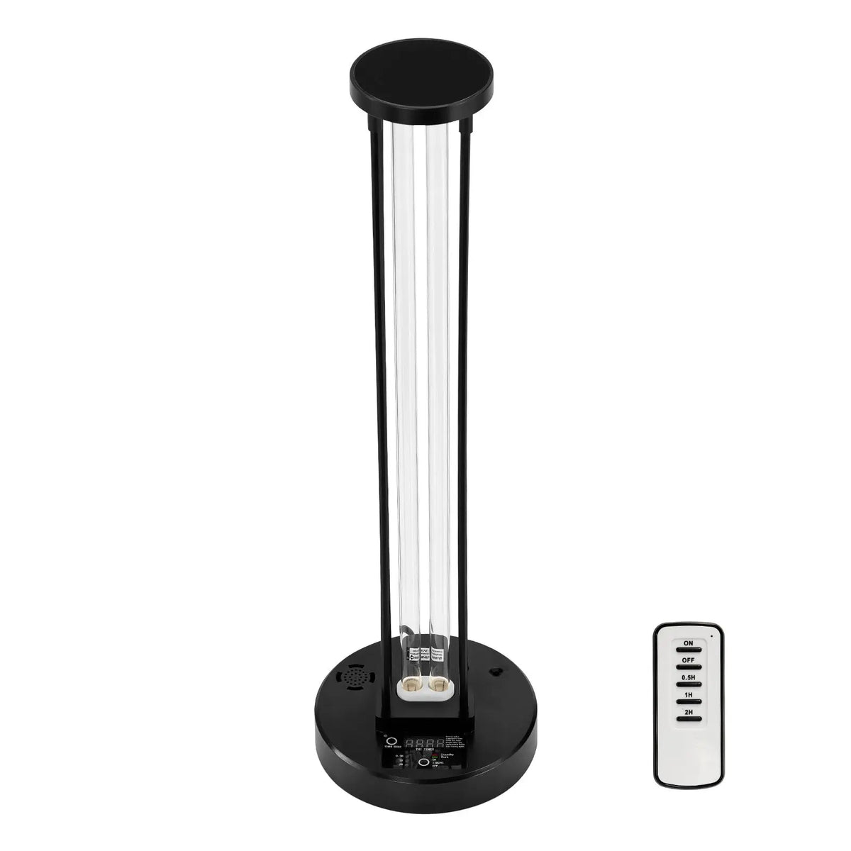 "55W UV Light with Ozone Purifier 30/60/120 Min Timer Remote Control for Room Sterilization"