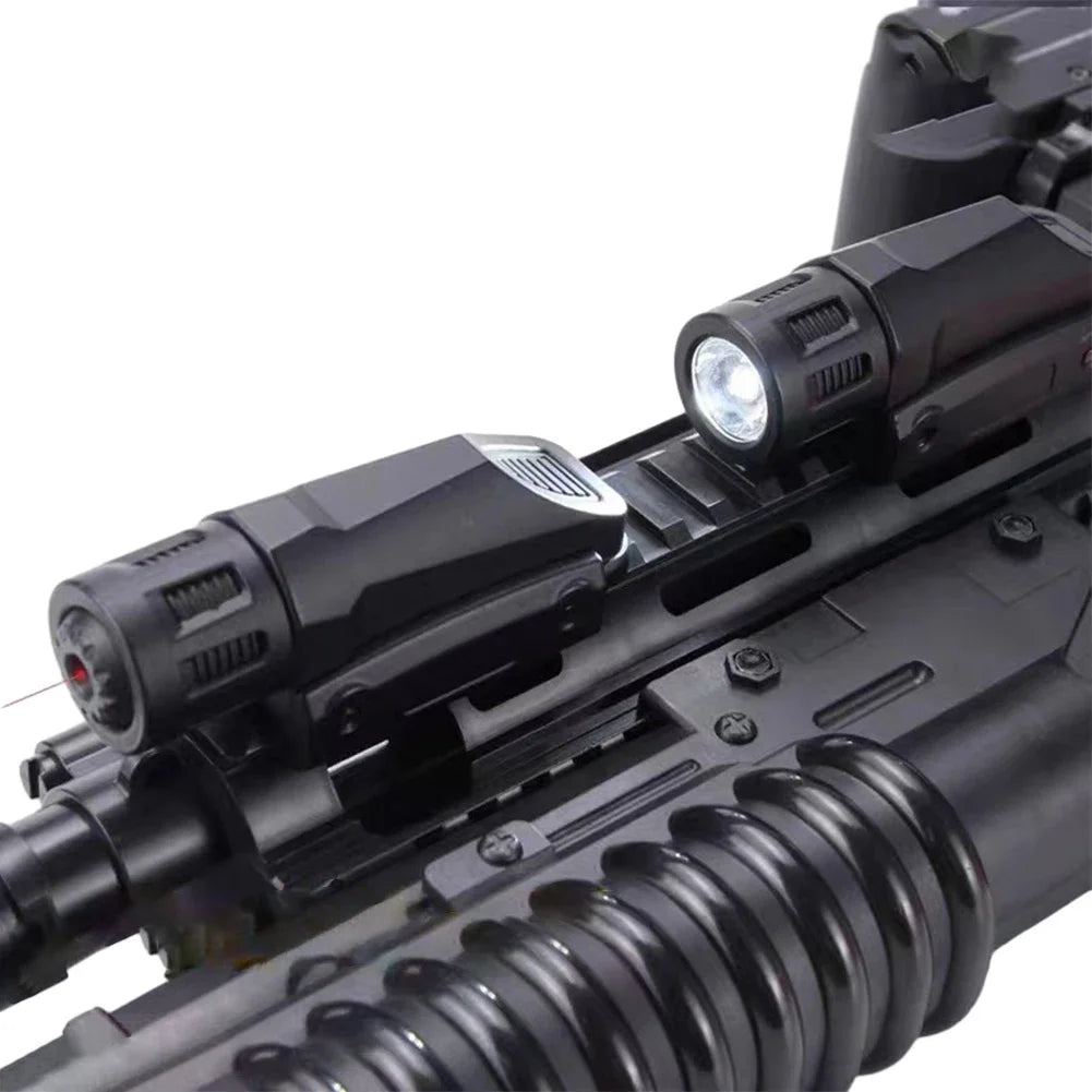 Tactical Plastic/Metal Laser Aiming Lights Weapon Light Hunting Military Red Dot Sight Toy Gun Light Fit 20mm Picatinny Rails