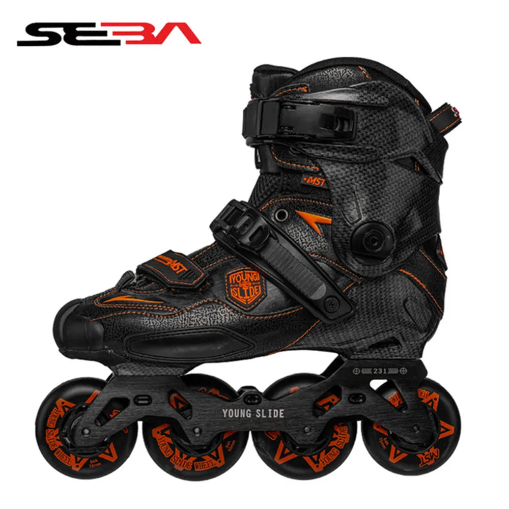 100% Original SEBA FR1 Inline Skates Street Free Style Roller Skating Shoes FSK Skates Slalom Sliding Patines Adulto