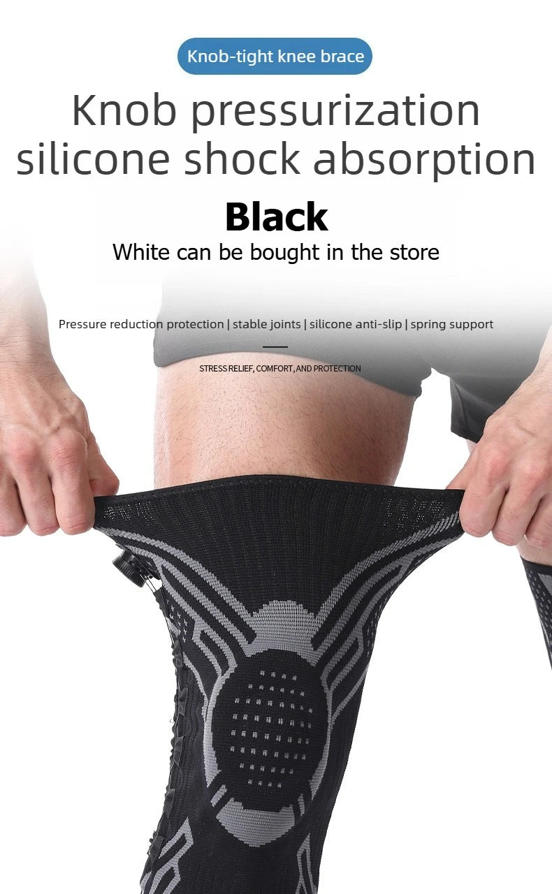 Adjustable Knob Knee Support Professional Sports Knee Brace for Basketball Football Running Badminton Fitness