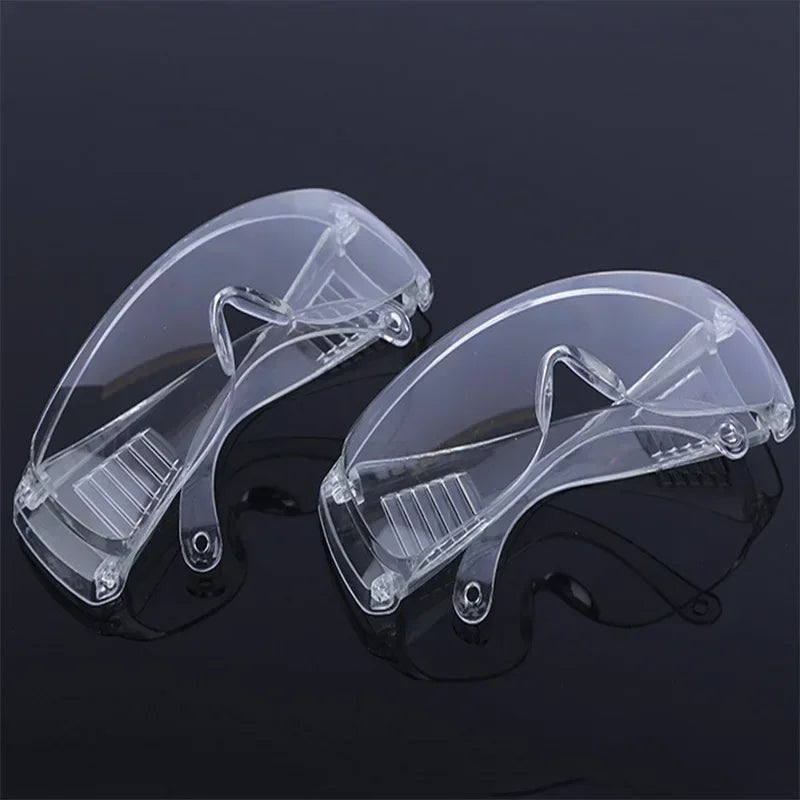 Blinds Goggles Splashproof Industrial Impact Resistant Anti-fog Waterproof Beads Cycling Safety Goggles Safety Protection Clear