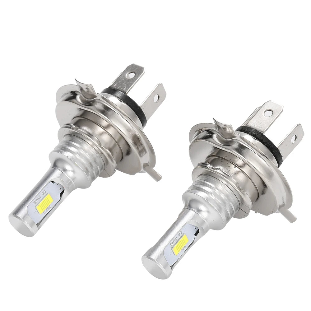 2Pcs H7 H4 LED Car Headlight H11 H8 H9 H1 H3 Car Fog Light Bulbs 9005 9006 Hb3 Hb4 Auto Driving Running Lamps 80W 12V 24V White