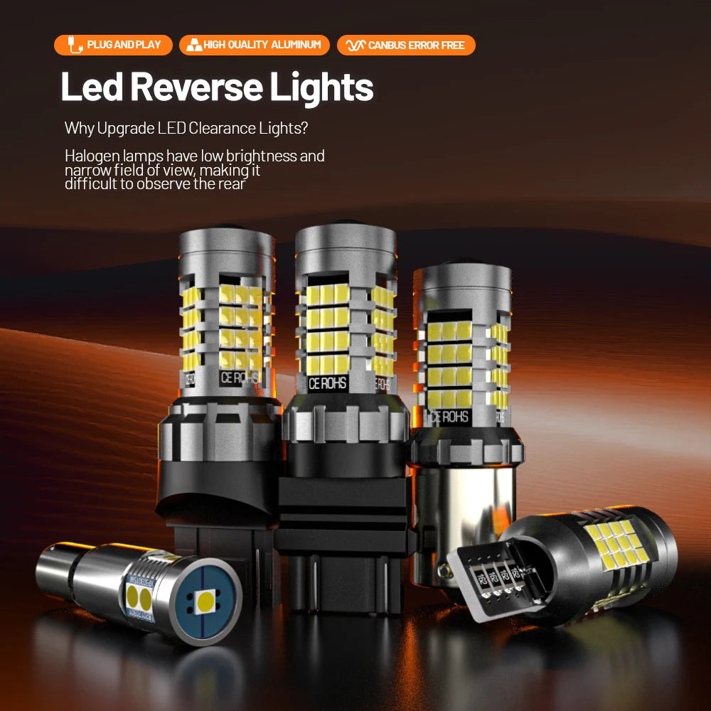 2pcs For Nissan Navara NP300 D23 D40 2008-2020 LED Reverse Light Backup Lamp 2009 2010 2011 2013 2014 2015 2016 2017 Accessories