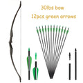 Archery Recurve Bow for Right/Left-Handed Outdoor Hunting Sports Shooting 57inch 30-40 Ibs Take-down Bow Archery Target