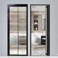Latest Designed Sliding Door System PT Door Front Interior Casement PD Door Aluminum Double Glaszed Aluminum Garden Home Custom