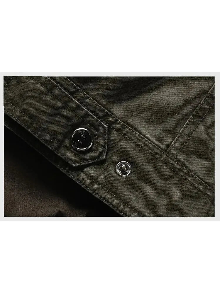 New Casual Climbing Pilots Jacket Men Plus Size 6XL Jaqueta Masculina Working Clothes Spring Autumn Cargo Mens Jackets Coat