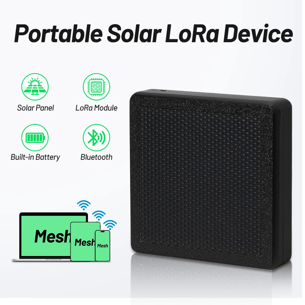 ST1 Solar Node Repeater RAK LoRa Mesh Solar Powered RAK4631 Dev-Board With 3000mAh Battery Wireless Solar LoRa 868MHz 915MHz