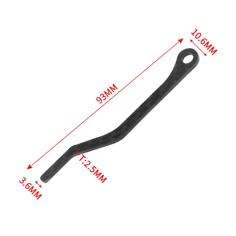 1/3Pcs Chain Guide Carbon Fiber Chain Stabilizer Drop Keeper for Road Bike Chain Catcher Bike Accessories