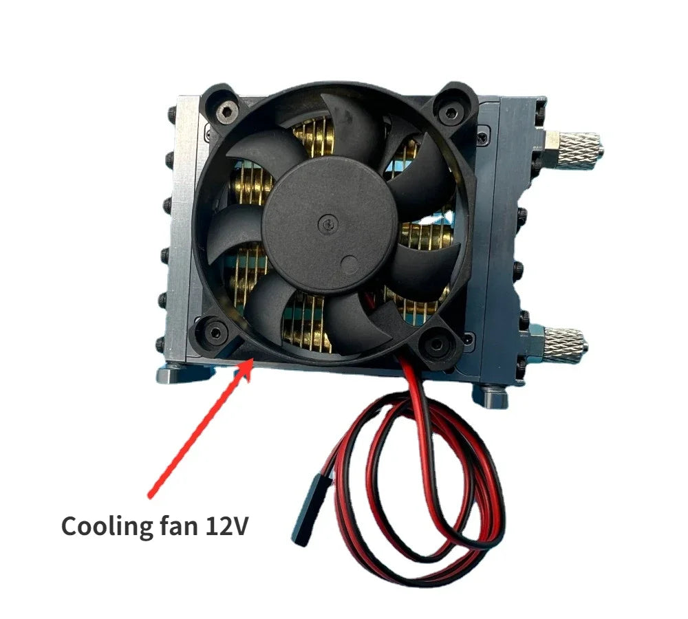 RC Hydraulic Model Radiator Hydraulic System Cooling Hydraulic Engineering Vehicle Applicable