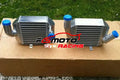 A Pair Front Side Mount Aluminum Intercooler For Audi S4 B5 S4 RS4 Avant A6 C5 Bi-Turbo 2.7L Allroad Quattro 1997-2005 BiTurbo