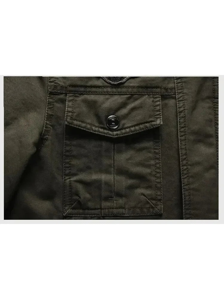 New Casual Climbing Pilots Jacket Men Plus Size 6XL Jaqueta Masculina Working Clothes Spring Autumn Cargo Mens Jackets Coat