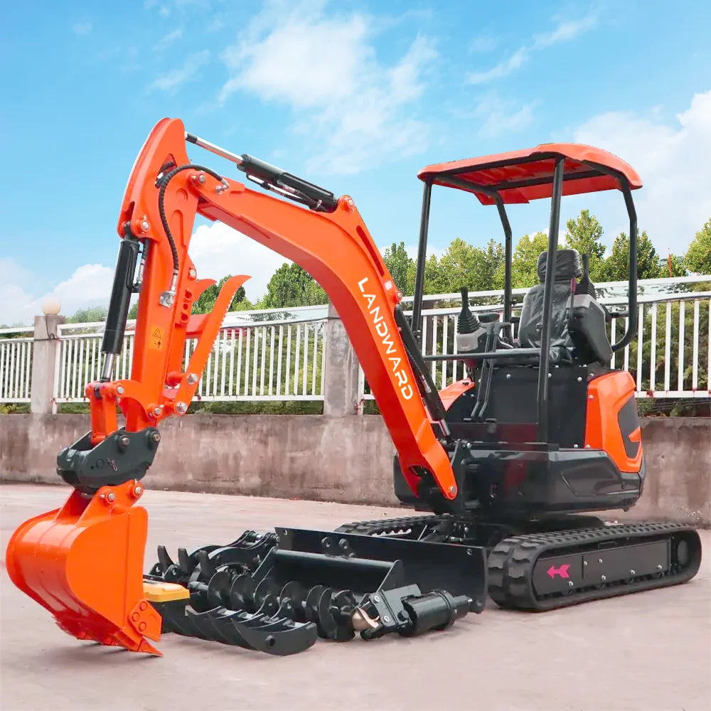 Landward Factory 3 Ton Mini Excavator Customize Small minibagger Wholesale excavators Hydraulic 2.5 ton Mini Excavators Machine