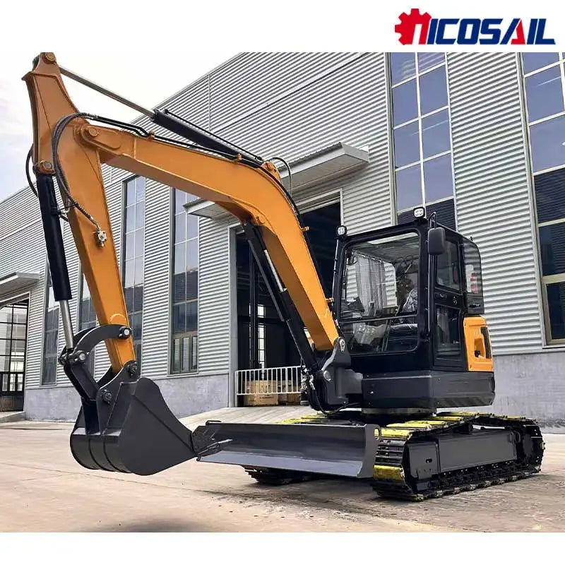 Reliable China 6ton Small Excavator - Hydraulic System for Long-Lasting Farm & Construction Operations