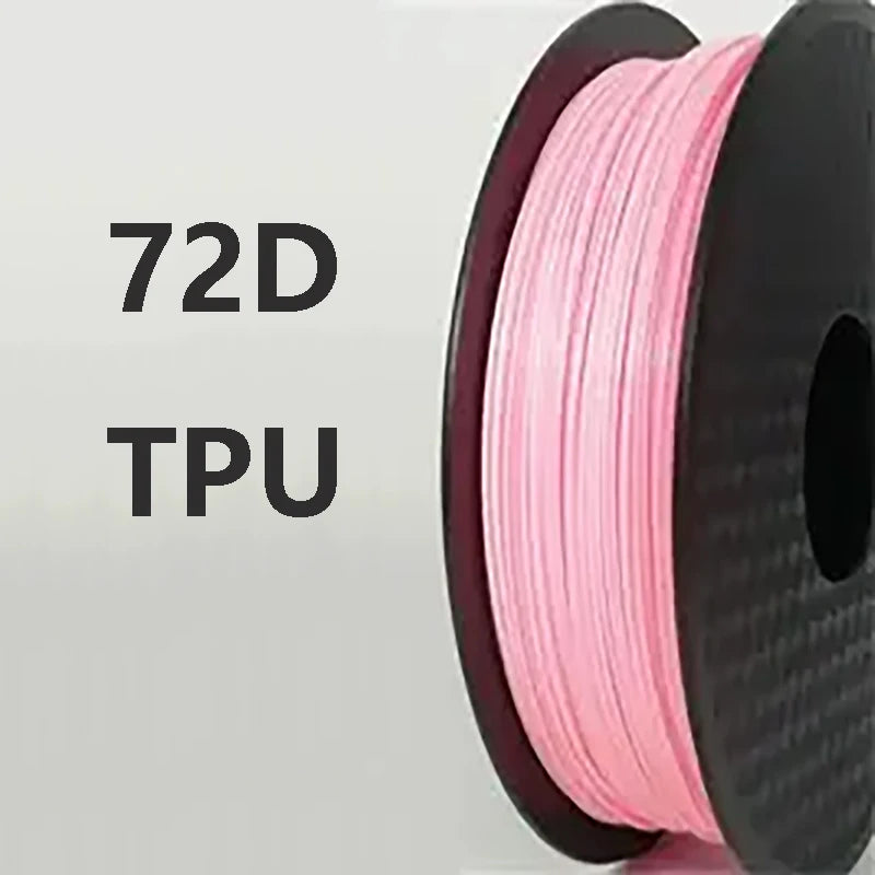 72D TPU  1.75mm  High Toughness 3D Printing Consumable   Elastomer  Plastic Wire