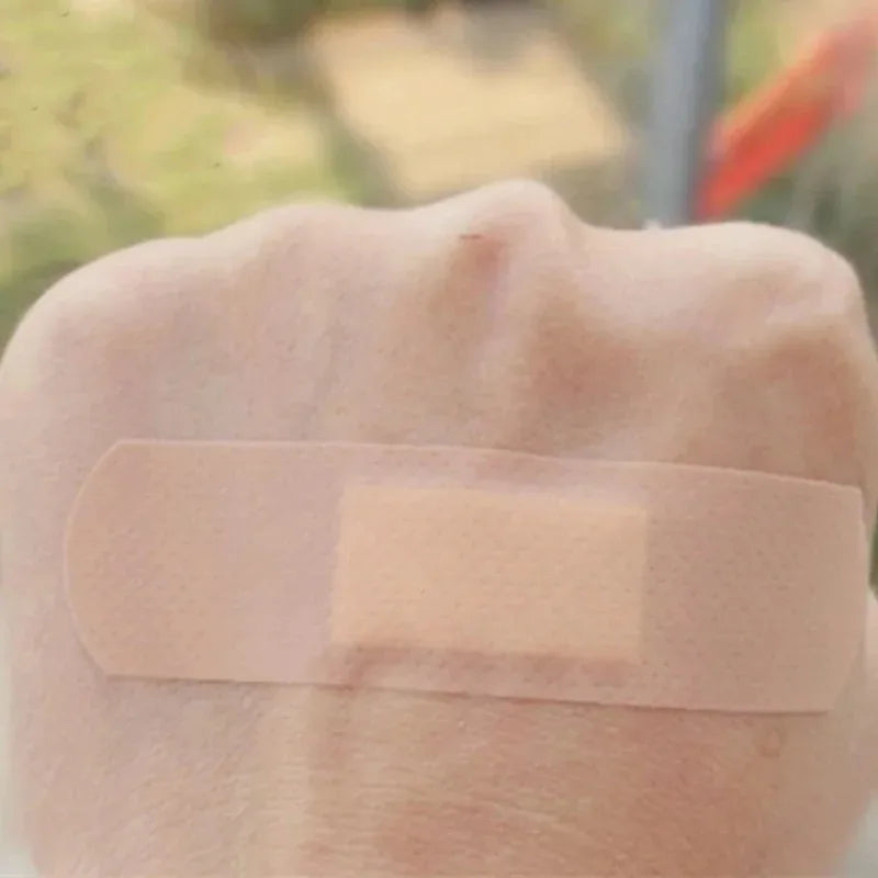 100-600pcs Breathable Band Aid Waterproof Bandage First Aid Wound Dressing Medical Tape Wound Plaster Emergency Kits Bandaids