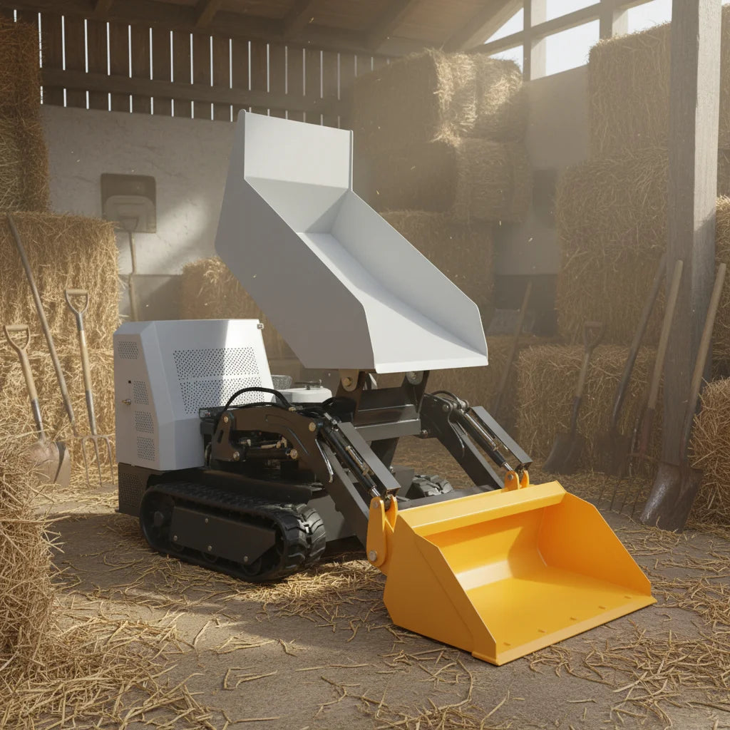 Hydraulic Crawler Dumper Industrial Mini Dumper Crawler Carrier Small Track Dumper for Building Engineering