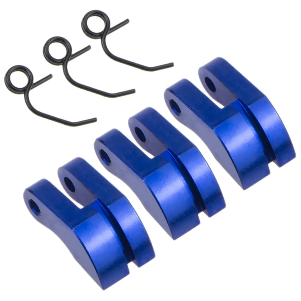 Aluminum 3 Clutch Shoes with Spring for 1/8 HSP Nitro Engine RC Model Car Shoe Clutch
