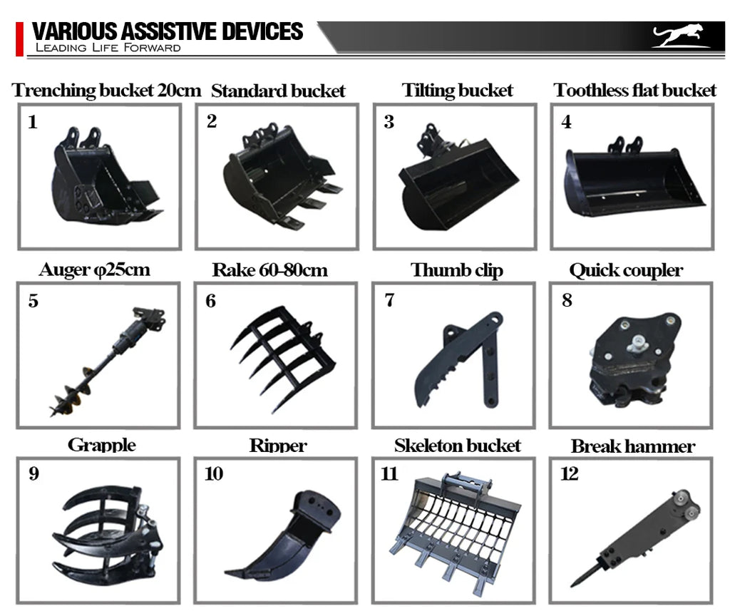 Landward Factory 3 Ton Mini Excavator Customize Small minibagger Wholesale excavators Hydraulic 2.5 ton Mini Excavators Machine