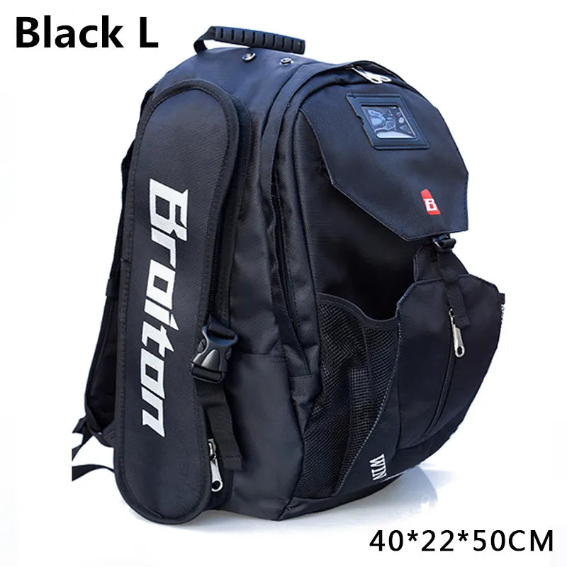 Professional Skate Backpack Inline Speed Skate Bag Black Blue Rose S L Roller Skating Bag for 3X110mm 4X100mm 4X110mm Wheel Room