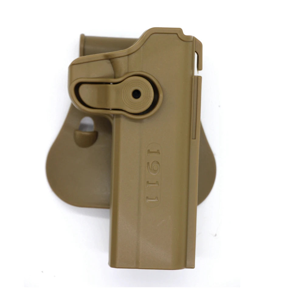1911 Tactical Gun Holster with Double Magazine Pouch Pistol Holster Belt Holster Gun Paddle Carry Case For colt 1911 accessory