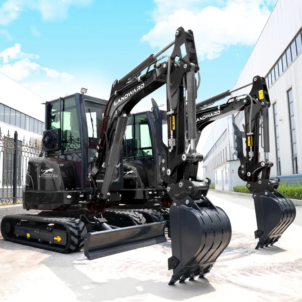 3.5 Ton Mini Excavator Hydraulic Pilot Controls Kubota Engine 2 Ton High-Efficiency Home Mini Digger 1.8T Farm Bagger Customized