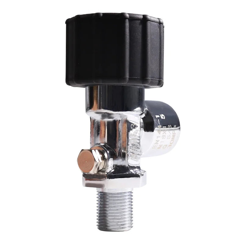 Chrome Plated Brass BRAND NEW GAS REGULATOR for CYLINDER ARGON CO2 with Male Thread M18*1.5 and Female Out Thread G5/8
