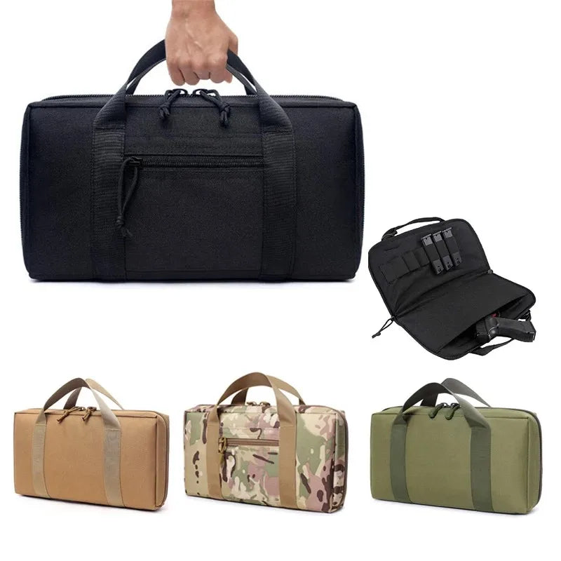 Outdoor Gun Carry Bag EDC Tool Pouch Hunting Accessories Magazine Pouch Holder Pistol Handgun Protection Case Holster