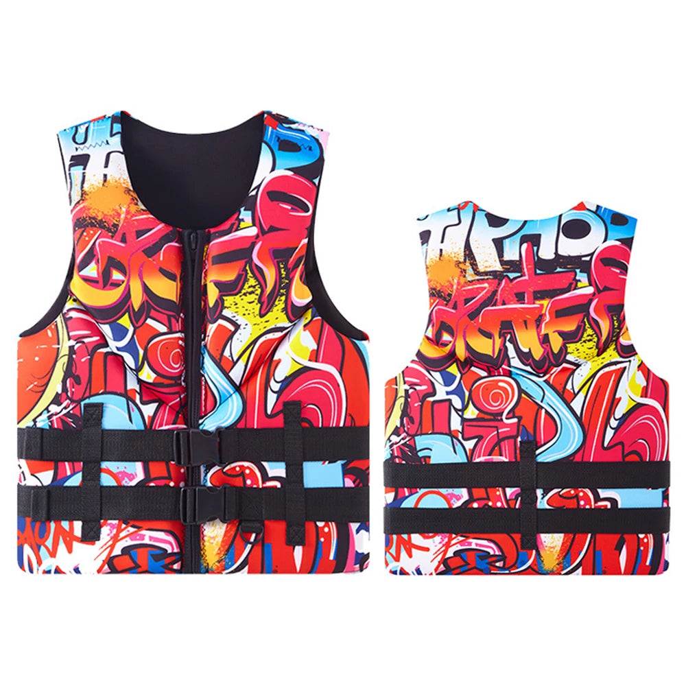 SWROW-Snorkel Vest for Men and Women, Buoyancy Aid, Kayak Jackets, Swimming Floatage Assist for Boating, Water Sport
