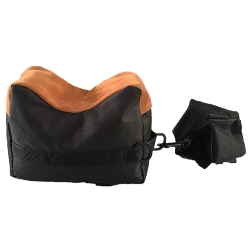 Portable Shooting Front and Rear Bench Rest Bag, Rifle Target Stand for Hunting Gun Support, Sandbag Stand Holders