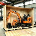 1.8ton Mini Excavator Wide Working Range Low Vibration Long Service Life For Small Commercial Construction Projects Customized