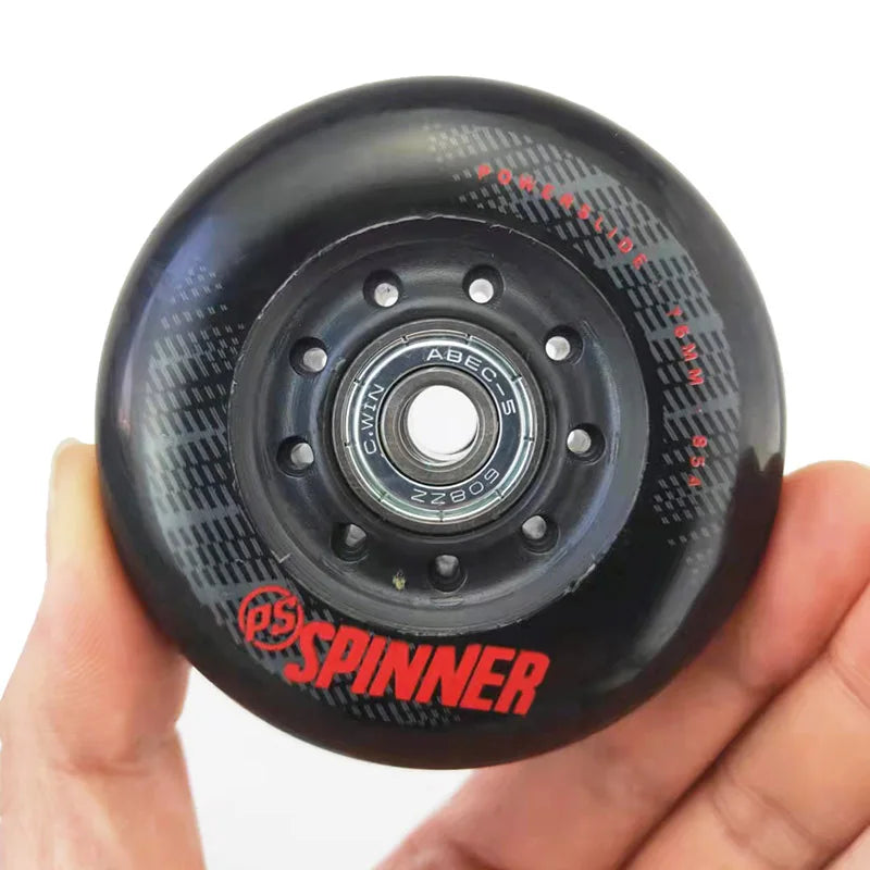 100% Original Powerslide Spinner Wheels 72 76 80mm 85A Urban Inline Skate Wheels Imperial Skating Tires For SEBA Patines
