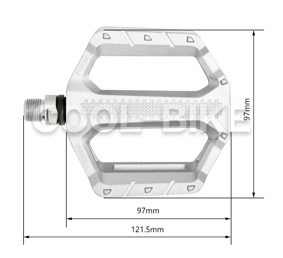 Shimano PD EF102 EF202 EF205 Pedals PD-EF202 Are Platform Pedals for MTB, Trekking and City Use That Have an Aluminum Body With