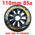 Free Shipping Skate Wheel Speed Wheel 84mm 90mm 100mm 110mm 4 Wheels Each Lot