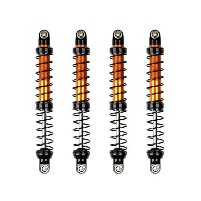 4PCS/lot All-Metal Suspension Oil Shock Absorber 70MM 80MM 90MM 100MM 110MM 120MM For SCX10 D90 Spectra TRX-4 90046 RC Car