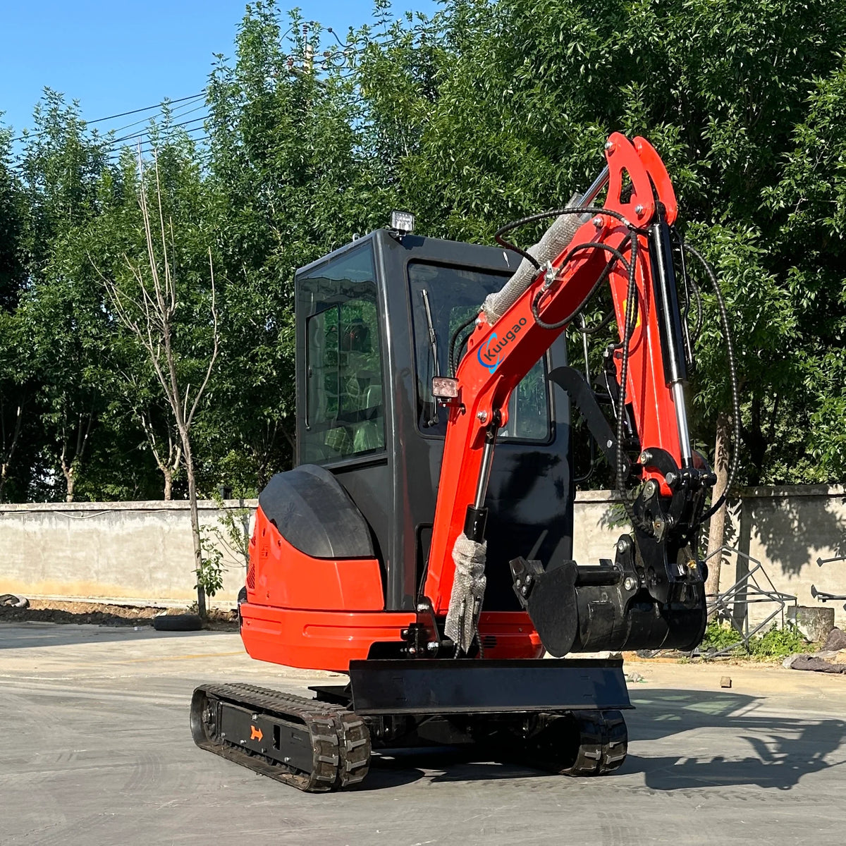 Mini Excavator 2 Ton 2.5 Ton Customize Factory Price Mini Digger Free Shipping Kubota Engine Excavator Bagger Crawler Excavator