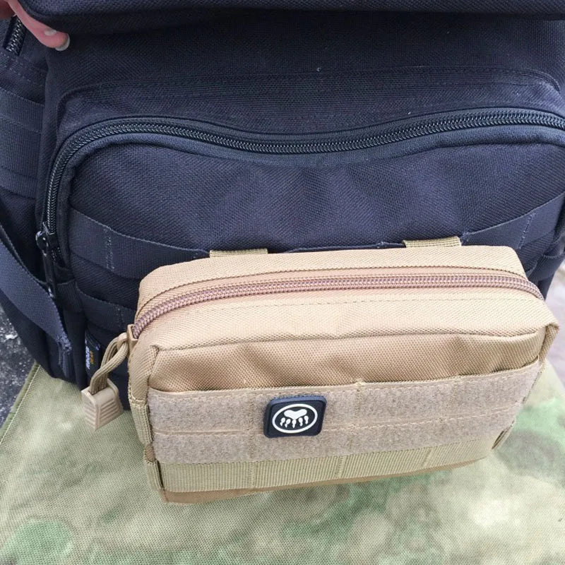 Molle Utility EDC Waist Bag Tactical Pouch Sports Fanny Bag Belt Pouch Outdoor Sports Hunting Bag