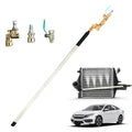 Portable Radiator Cleaning Tool 4500 PSI Radiator Flush Cleaner Tool 60CM Car Water Tank Cleaner Automotive Accessories