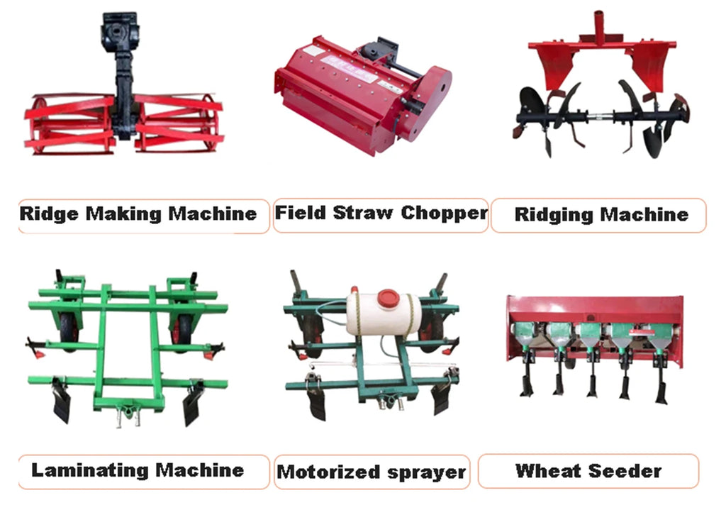 Chinese tiller cultivator 25HP 35HP 40HP cultivators mini tiller rotary crawler tractor for Deposit price