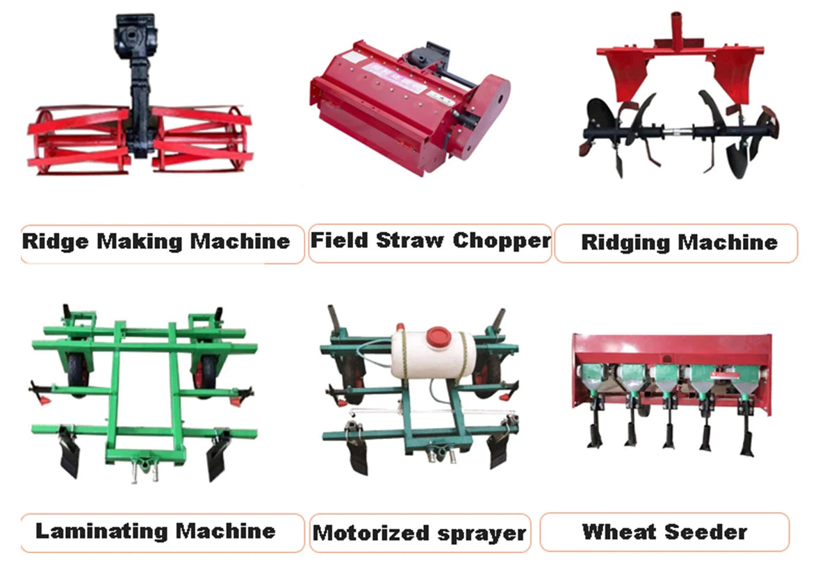 35HP Diesel Crawler Tractor EPA Approved Garden Cultivator With Excavator Parts For Farm & Orchard