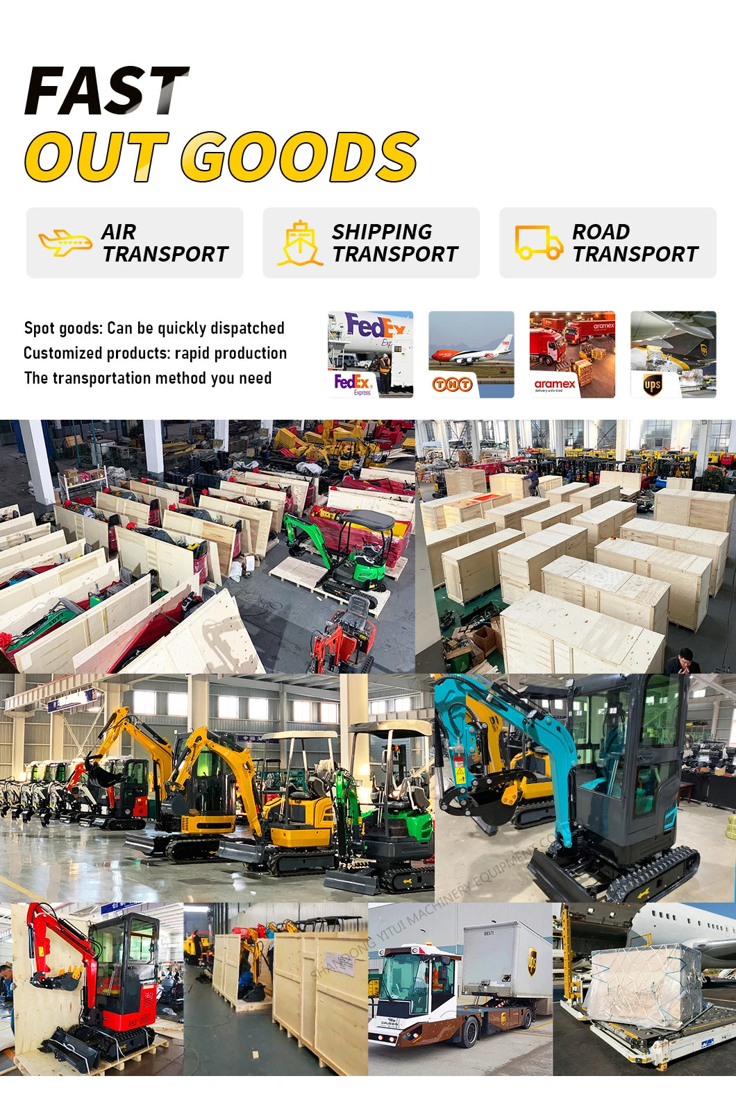 1.8ton Mini Excavator Wide Working Range Low Vibration Long Service Life For Small Commercial Construction Projects Customized