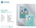 Sunshine Flexible Hydrogel Film SS-057 SS-057A SS-890C Cutting Machine SS-075S TPU Privacy Screen Protective Film With QR CODE