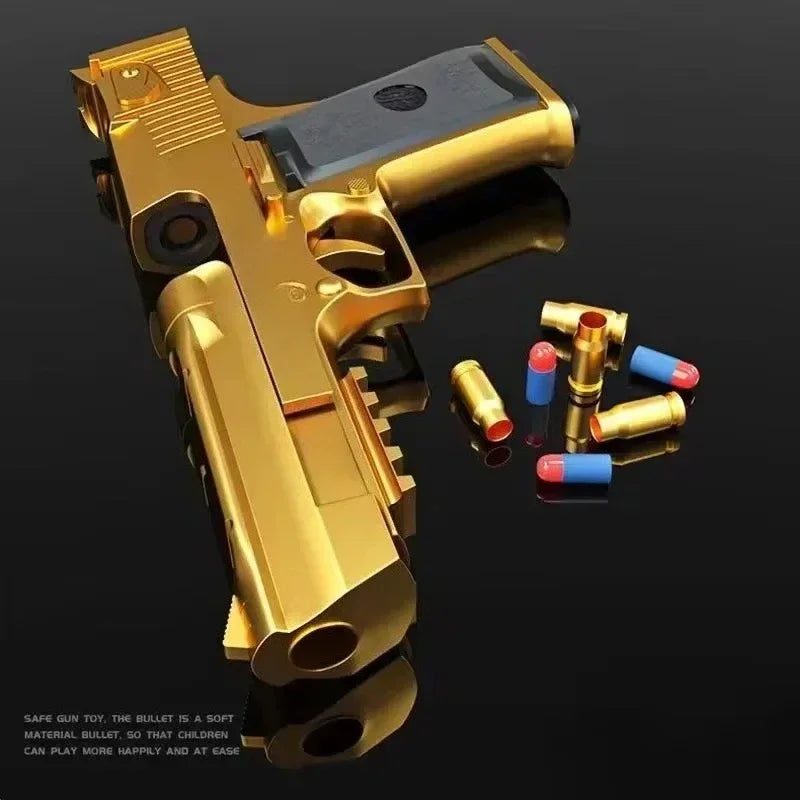 QE1 Ducational Toy Gun Shell Ejecting Toy Foam Soft Bullet Blaster For Kids Boys Adults Airsoft Pistol Children Birthday GiftM