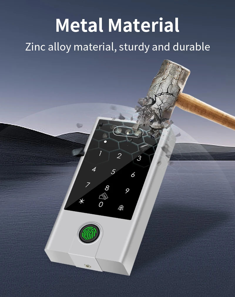 WIFI Face Wiegand 26-34 Recognition Fingerprint 125KHZ/13.56MHZ RFID Access Control Machine Card Reader Work With Tuya APP
