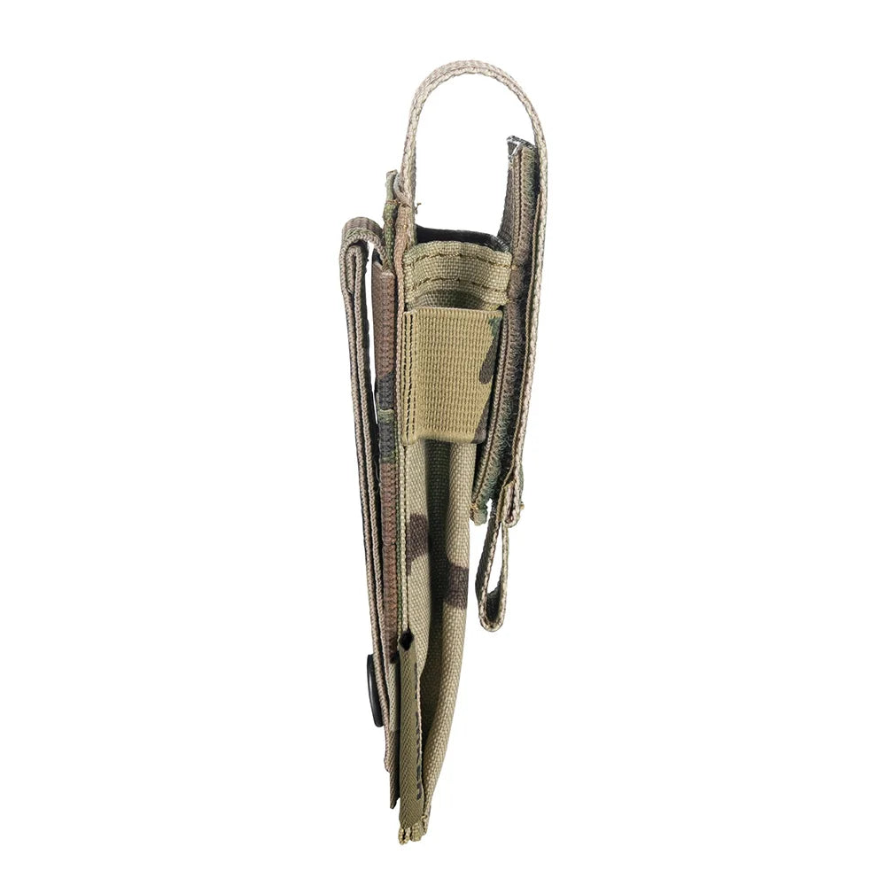 Airsoft Molle Pistol Pouch Tactical Single Magazine Pouch Flashlight Pouches 9mm Mag Bag Holder Bag Universal  Hunting Accessor