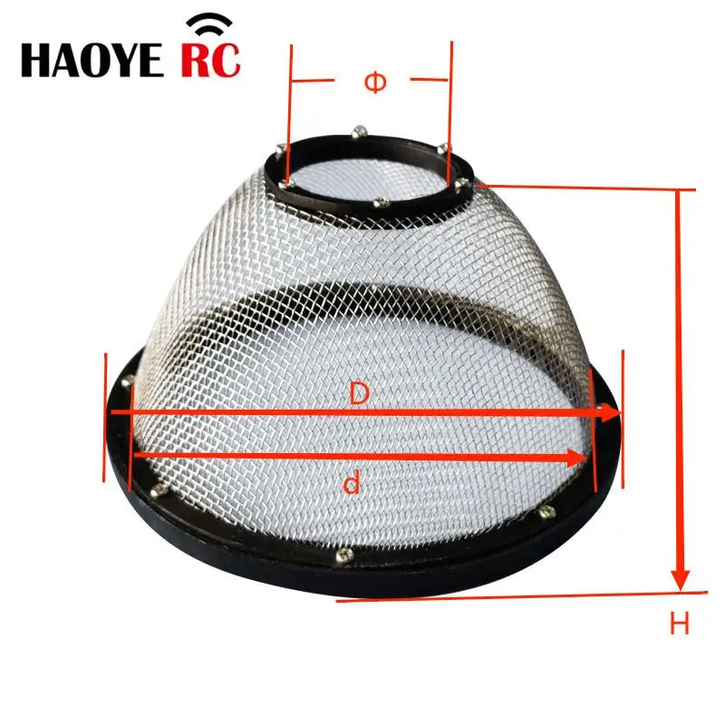 Haoye 1 PC Custom Handmade FOD  Turbine Accessories Engine Protectors RC Model Part