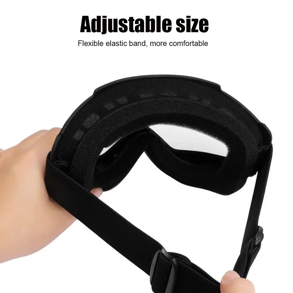 Goggles Full Face Hd Transparent Fog-proof Sand-proof Electric Welding Protective Glasses Versatile Breath-proof Windproof Mask