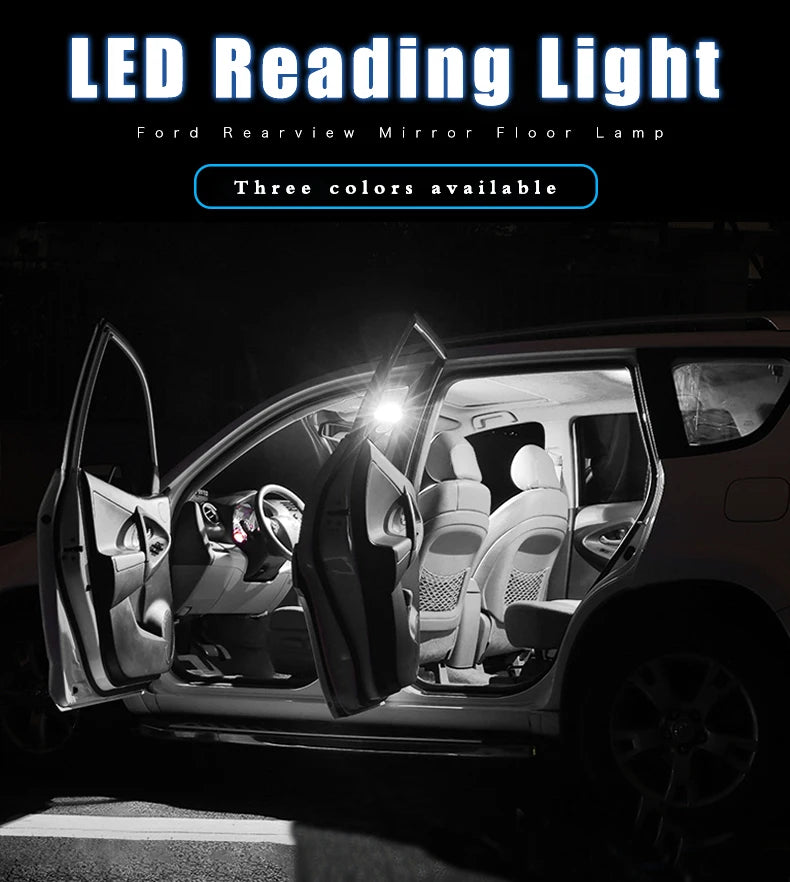 For Honda CR-V CRV HR-V HRV Civic 8 9 10 Accord CR-Z Jazz Fit Stepwgn RG RK RP Car LED Interior Reading Lamp Lights Accessories
